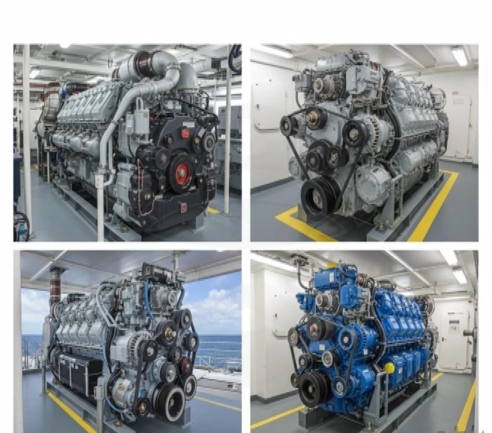 تعمیرات اساسی موتور mtu